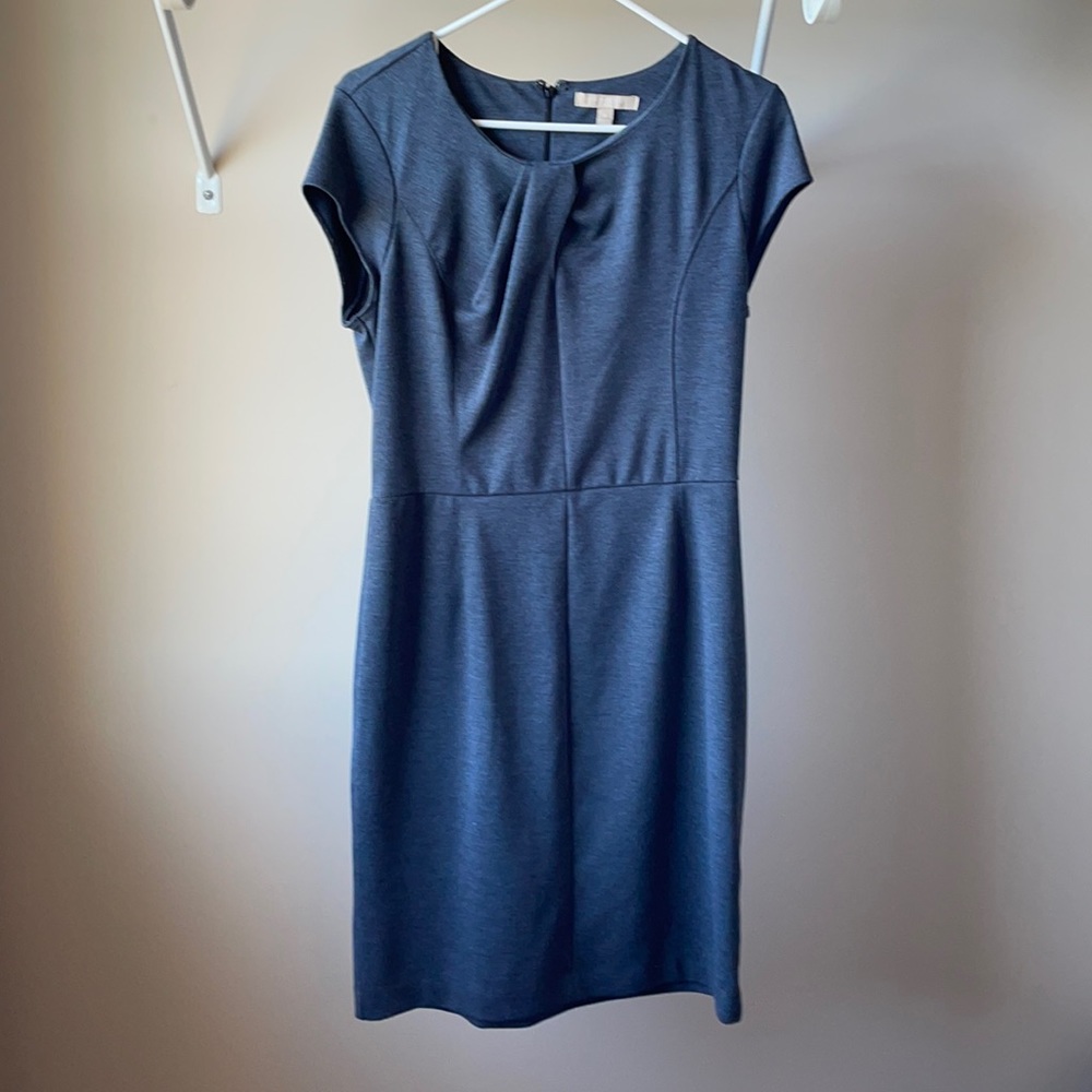 Banana Republic Gray Ponte Dress Size 8